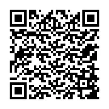 QR Code pour le numéro de téléphone +12158587087