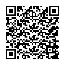 QR-Code für Telefonnummer +12158587089