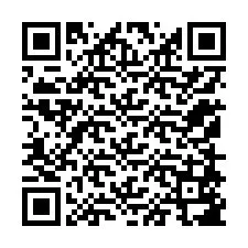 QR-Code für Telefonnummer +12158587093