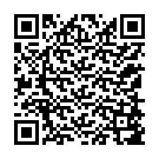 QR Code สำหรับหมายเลขโทรศัพท์ +12158587094