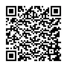 QR-Code für Telefonnummer +12158587098