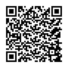 QR-code voor telefoonnummer +12158587489