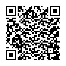 QR Code pour le numéro de téléphone +12158587569