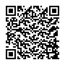 QR-code voor telefoonnummer +12158587640