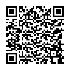 QR-code voor telefoonnummer +12158588764