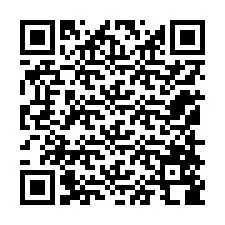 Código QR para número de telefone +12158588767