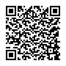 Kode QR untuk nomor Telepon +12158589068