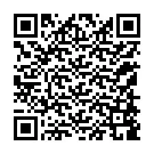 Kode QR untuk nomor Telepon +12158589070