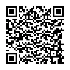 QR код за телефонен номер +12158589072