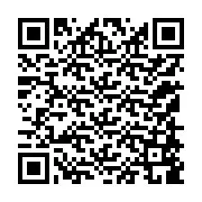 QR-код для номера телефона +12158589074