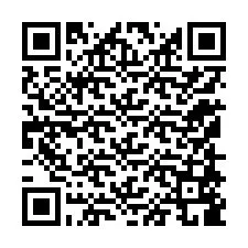 QR-Code für Telefonnummer +12158589076