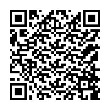 QR код за телефонен номер +12158589661