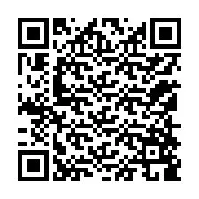 QR kód a telefonszámhoz +12158589669