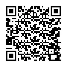 QR-код для номера телефона +12158590797