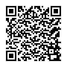 QR код за телефонен номер +12158592421