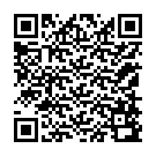 Kode QR untuk nomor Telepon +12158592591