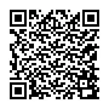 QR код за телефонен номер +12158592592