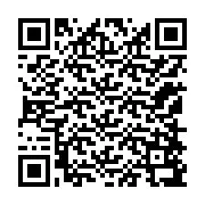 QR-koodi puhelinnumerolle +12158597295