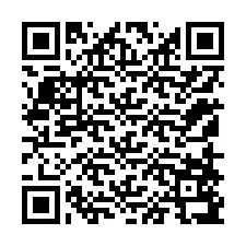 Kode QR untuk nomor Telepon +12158597301