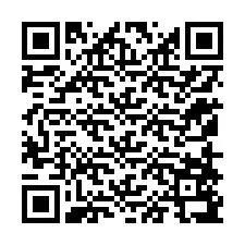 Código QR para número de teléfono +12158597302