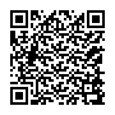 Kode QR untuk nomor Telepon +12158597829