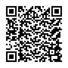 Código QR para número de telefone +12158597831