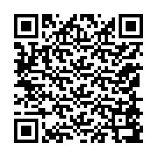 QR-koodi puhelinnumerolle +12158597836