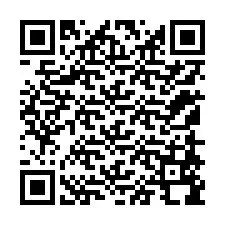 QR-Code für Telefonnummer +12158598041