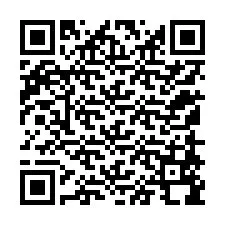 QR-Code für Telefonnummer +12158598044