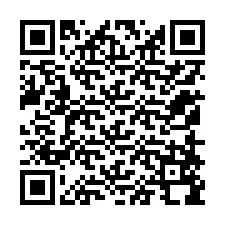 Código QR para número de telefone +12158598203