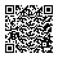 QR код за телефонен номер +12158635765