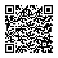 Código QR para número de telefone +12158729642