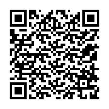 QR-Code für Telefonnummer +12158729643