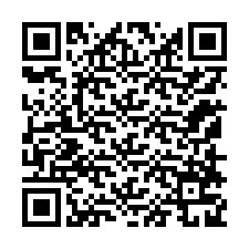 QR-Code für Telefonnummer +12158729655