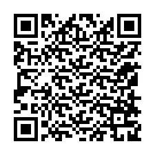 QR Code สำหรับหมายเลขโทรศัพท์ +12158729656