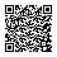 QR код за телефонен номер +12158742063