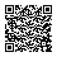 QR-код для номера телефона +12158746729