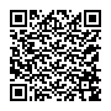 QR-code voor telefoonnummer +12158746730