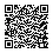 QR код за телефонен номер +12158760821