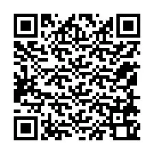 QR код за телефонен номер +12158760823