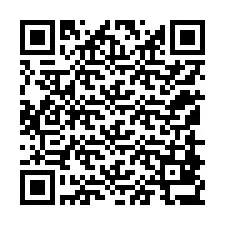 QR-koodi puhelinnumerolle +12158837054