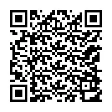 QR-код для номера телефона +12158912395