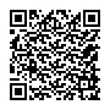 QR код за телефонен номер +12158925477