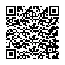 Código QR para número de telefone +12158926689