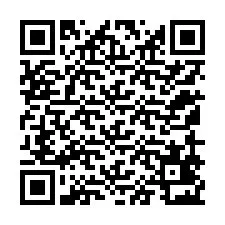 QR-koodi puhelinnumerolle +12159423504