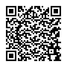 QR-код для номера телефона +12159684592