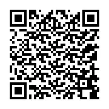 Kode QR untuk nomor Telepon +12159688118