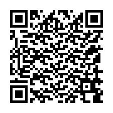 QR код за телефонен номер +12159688454