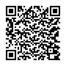 QR-koodi puhelinnumerolle +12162000134