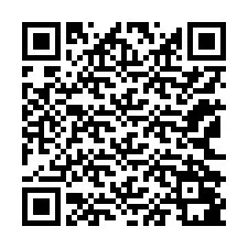 Código QR para número de teléfono +12162081635